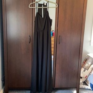 Simple black maxi dress!